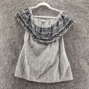 Entro medium short sleeve 100% cotton blouse